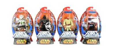 STAR WARS - COLLECTION OF 2005 HASBRO 'FORCE BATTLERS' FIGURES