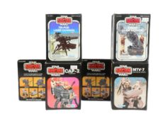 STAR WARS - ORIGINAL VINTAGE BOXED MINIRIG PLAYSETS