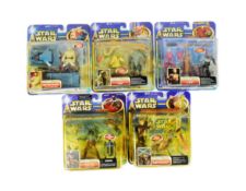 STAR WARS - ATTACK OF THE CLONES - COLLECTION OF ACTION FIGURES