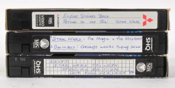 STAR WARS - ORIGINAL HOME VIDEO VHS MEDIA