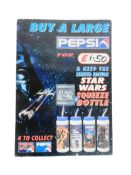 STAR WARS - ORIGINAL PEPSI IN-STORE ADVERTISING BOARD