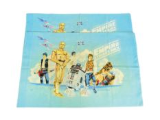 STAR WARS - VINTAGE 1979 BLACK FALCON EMPIRE STRIKES BACK PILLOW CASES