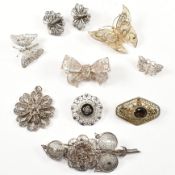 COLLECTION OF FILIGREE JEWELLERY