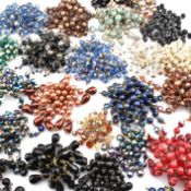 COLLECTION OF VINTAGE SHOWER BEAD BROOCH PINS