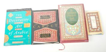 FOUR 20TH CENTURY BOOKS - RUGS & ORNAMENTATION