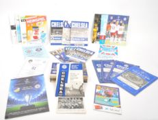 CHELSEA FC - LARGE COLLECTION OF PROGRAMMES