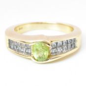 PERIDOT & DIAMOND RING