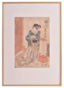 UTAGAWA KUNISADA - SEGAWA KIKUNOJO 歌川国贞 - 濑川菊之丞