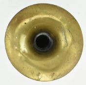 EARLY 20TH CENTURY BRONZE GU SHAPED VASE 黄铜双耳花觚