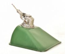 LARGE MID CENTURY VINTAGE INDUSTRIAL FACTORY ENAMEL LIGHT