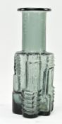 PER OLOF STROM FOR ALSTERFORS 20TH CENTURY GRAY BRUTALIST VASE