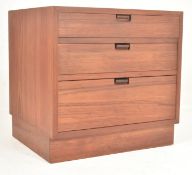 DANISH MODERN DESIGN MID CENTURY TEAK BEDSIDE CHEST OF DRAWERS