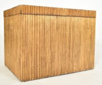 CONTEMPORARY HOLLYWOOD REGENCY GILT BLANKET BOX