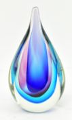 FLAVIO POLI FOR MURANO - MID CENTURY VINTAGE GLASS VASE ORNAMENT