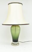 ROCHAMP - HIGH END DESIGN OLIVE GREEN GLASS LAMP & SHADE