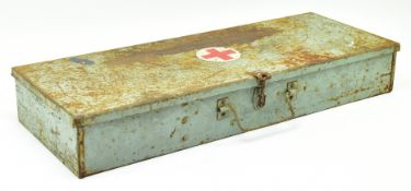 VINTAGE 20TH CENTURY MEDICAL FIRST AID KIT TIN CASE