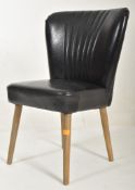 BRITISH DESIGN 20TH CENTURY LEATHER COCKTAIL LOUNGE CHAIR