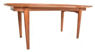 GORDON RUSSELL OF BROADWAY - MID CENTURY TEAK EXTENDING DINING TABLE