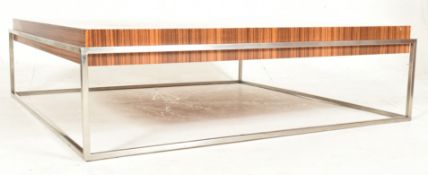 BOCONCEPT - LUGO - VINTAGE MID CENTURY SQUARE CENTRAL COFFEE TABLE