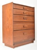 WHITE & NEWTON FURNITURE - MID CENTURY TEAK CHEST OF DRAWERS
