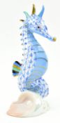 HEREND OF HUNGARY - EARLY 2000S SEAHORSE FIGURINE