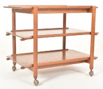 POUL HUNDEVAD FOR VAMDRUP - 60S TEAK DRINKS TROLLEY