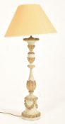 LARGE CONTEMPORARY ITALIAN STYLE PAINTED WOOD DESK LAMP