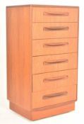 G-PLAN - FRESCO RANGE - MID CENTURY PEDESTAL CHEST OF DRAWERS