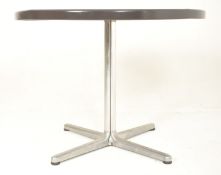 GIANCARLO PIRETTI FOR CASTELLI, ITALY - PLANO - 1970S PLASTIC & METAL TABLE