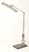 LARGE 20TH CENTURY ARTICULATED MACHINIST INDUSTRIAL FLOOR LAMP