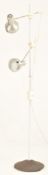 MID CENTURY TWIN SPOTLIGHT FLOOR STANDING LAMP