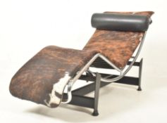 AFTER LE CORBUSIER - CASSINA TYPE LC4 CHAISE LOUNGE CHAIR