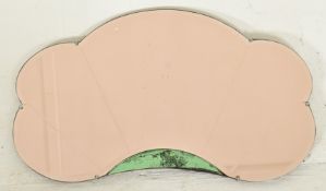 ART DECO 1930S FAN SHAPED WALL HANGING MIRROR