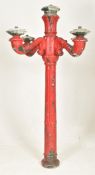 LARGE 20TH CENTURY EXTERIOR CANDELABRA LIGHT POST