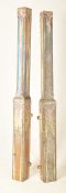 FRED FOWLE - PAIR OF 20TH CENTURY FAIRGROUND UPRIGHTS