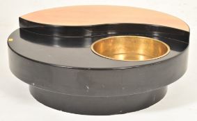 WILLY RIZZO - YIN YANG 1970S COFFEE TABLE