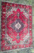 20TH CENTURY PERSIAN ISLAMIC TABRIZ FLOOR CARPET RUG