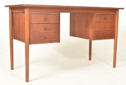 DOMINO MOBLER, DENMARK - MID CENTURY 1960S TEAK WRITING DESK