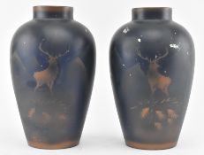 BRENTLEIGH WARE - PAIR OF EARLY 20TH CENTURY CERAMIC VASES