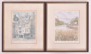 ANTHONY PACE (BRISTOL SAVAGES) - TWO LIMITED EDITION SIGNED PRINTS