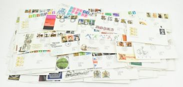 COLLECTION OF FIRST DAY COVERS FDCS