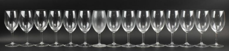 HUGH JOHNSON - COLLECTION OF FIFTEEN RED WINE GLASSES