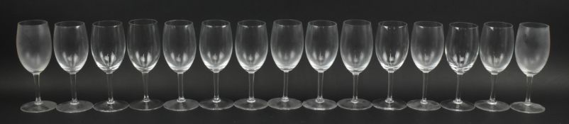 HUGH JOHNSON - COLLECTION OF FIFTEEN WHITE WINE GLASSES
