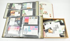GB STAMPS. COLLECTION OF FIRST DAY COVERS & DEFINITIVE ISSUES