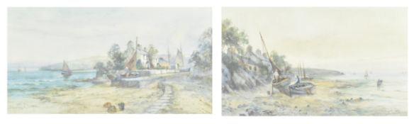 JOSEPH HUGHES CLAYTON - TWO ORIGINAL WATERCOLOUR PAINTINGS