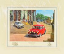 THE ITALIAN JOB - TONY SMITH - LIMITED EDITION PRINT