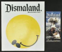 BANKSY DISMALAND BEMUSEMENT PARK PROGRAMME & FLYER