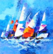 CORTES (B. 1963) - SAILING BOATS