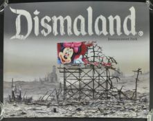 BANKSY DISMALAND 2015 EXHIBITION POSTER BY JEFF GILLETTE