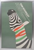 TOM ECKERSLEY (1914-1997) - MAIDSTONE COLLEGE OF ART EXHIBITION POSTER